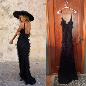 Rat and Boa Selena Ruffle Dress